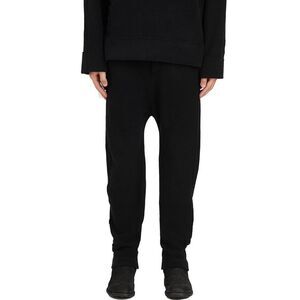 ISABEL BENENATO Black Wool Blend Lounge Pants Men BLACK
